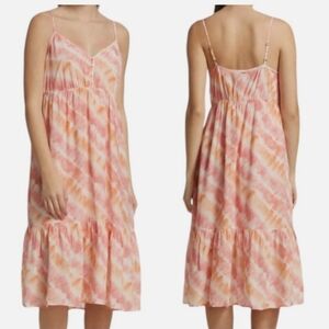 EUC RAILS DELILAH SUNSET TIE-DYE TIERED DRESS SZ XS